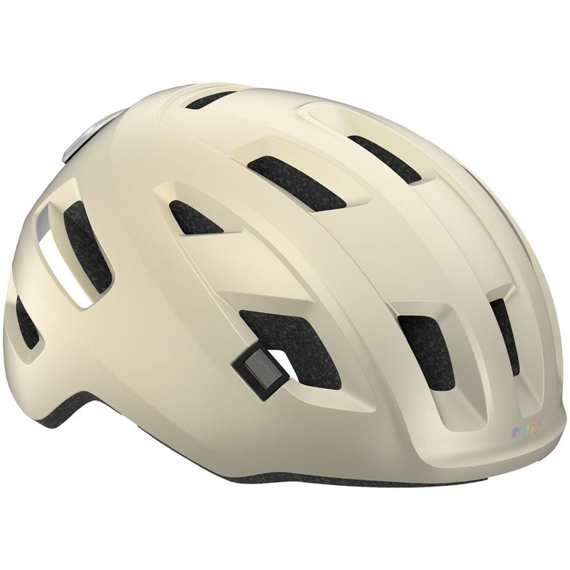 MET E-Mob Mips Helmet – Vanilla Ice Matte Medium