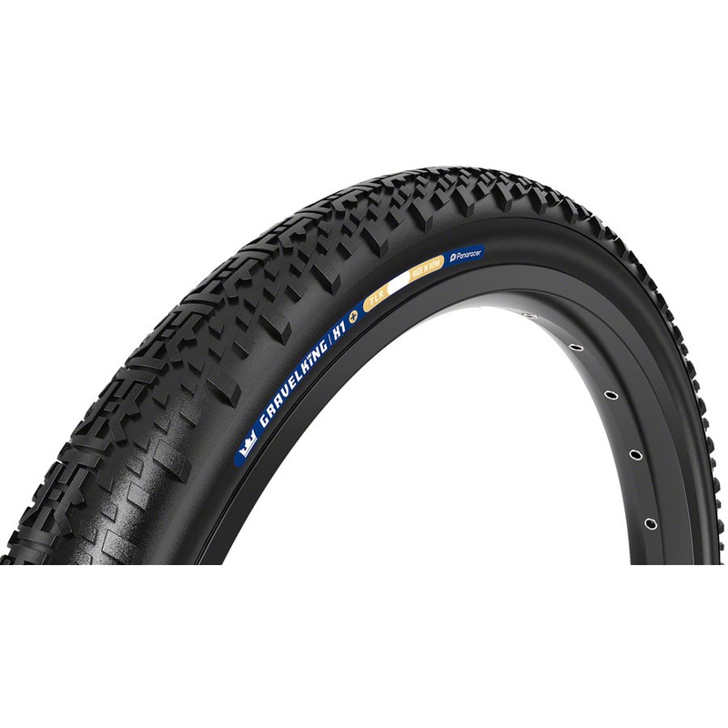 Panaracer GravelKing X1 Plus Tire – 700 x 45, Tubeless, Folding, Black RF745-GKX1-P-B2