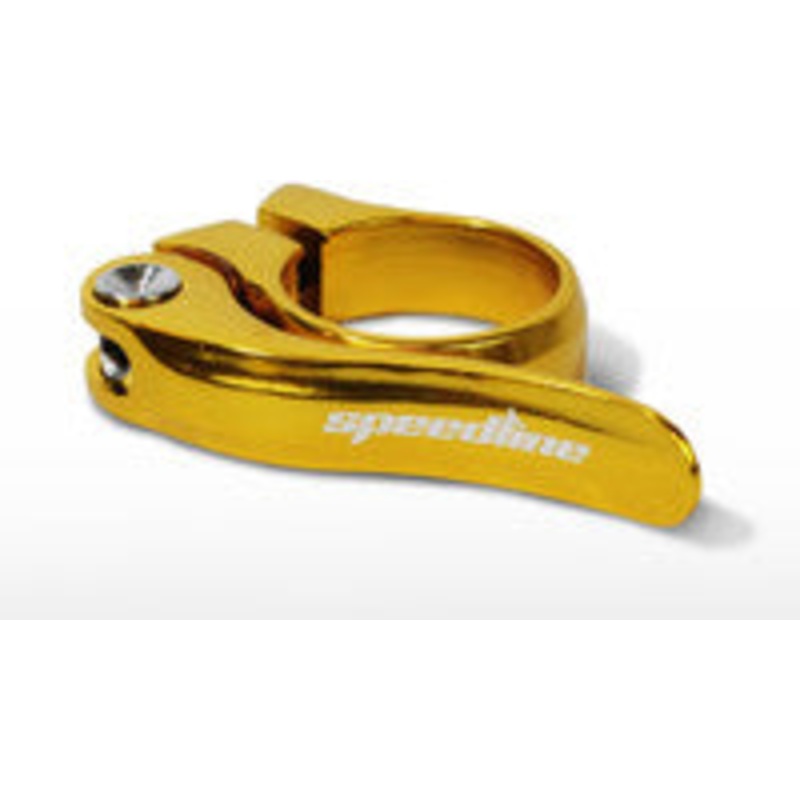 Speedline Quick Release Seat Post Clamp – Gold