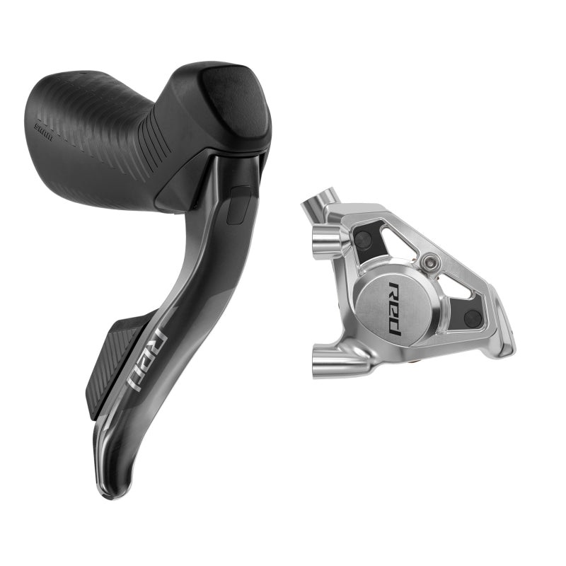 SRAM RED eTap AXS HRD Shift/Brake Lever Hydraulic Disc Caliper – Right/Rear Flat Mount 20mm Offset 1800mm Hose BLK E1
