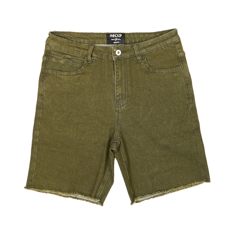 Stretch Jorts – Army Olive