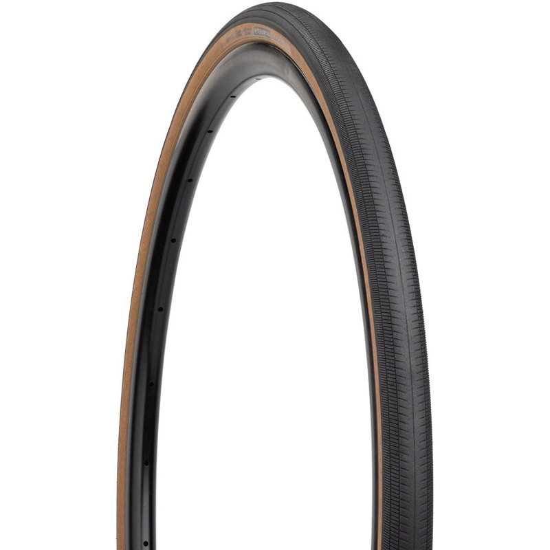 Teravail Rampart Tire – 700 x 32, Tubeless, Folding, Tan, Light and Supple, Fast Compound
