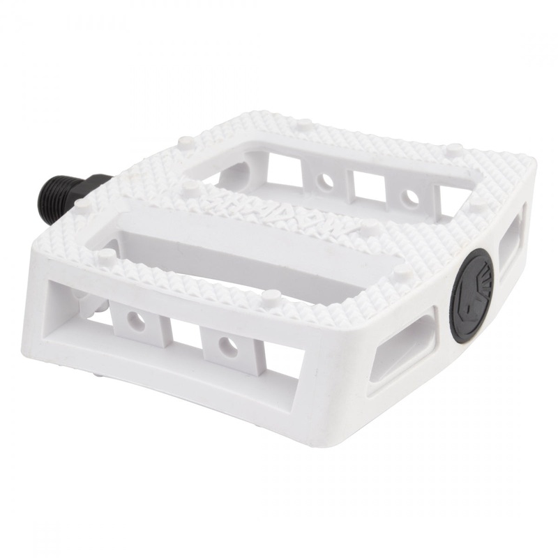 The Shadow Conspiracy Ravager Plastic Pedals 9/16″ Alloy Axle Molded Pins White