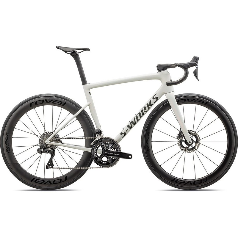 2024 Specialized tarmac sl8 S-Works di2 bike satin fog tint / green ghost pearl / red ghost pearl fade 56