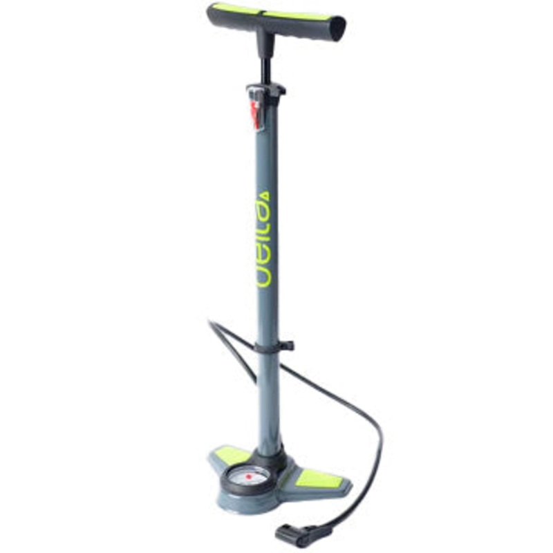 Delta Bike Floor Pump Gray