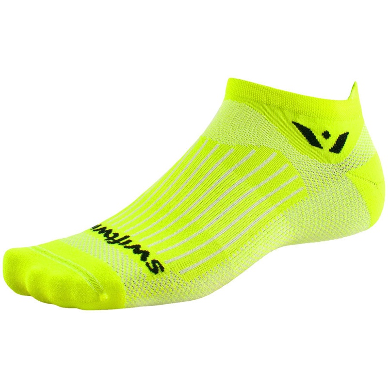 Swiftwick Aspire Zero Tab Socks – Hi-Viz Yellow, Small