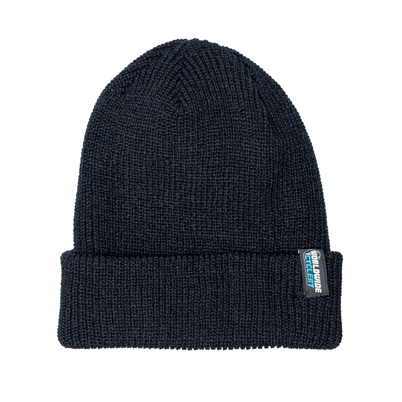 Worldwide Cyclery Logo Beanie – Black