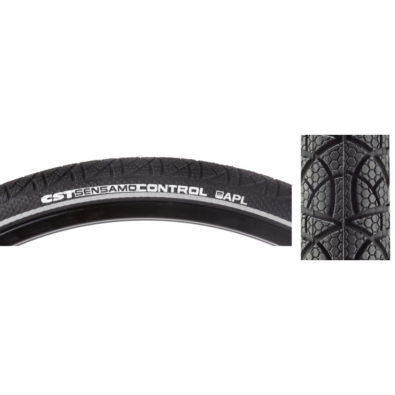 Cst Premium Sensamo Control 700×40 Wire TPI 65 Black/Black Reflective Road Tire TB96209000