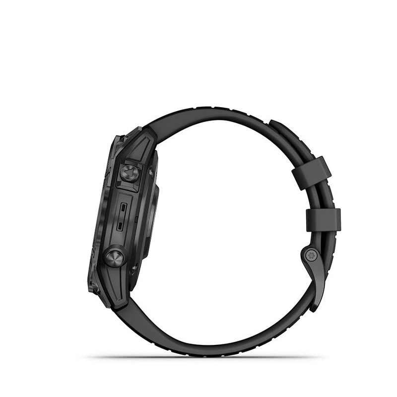 Garmin Epix Pro Std. Edition 47mm Watch Watch Color: Slate Grey Wristband: Black – Silicone