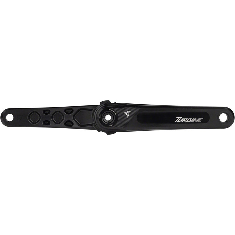 RaceFace Turbine Crankset – 160mm Direct Mount 136mm Spindle CINCH Interface 7050 Aluminum BLK