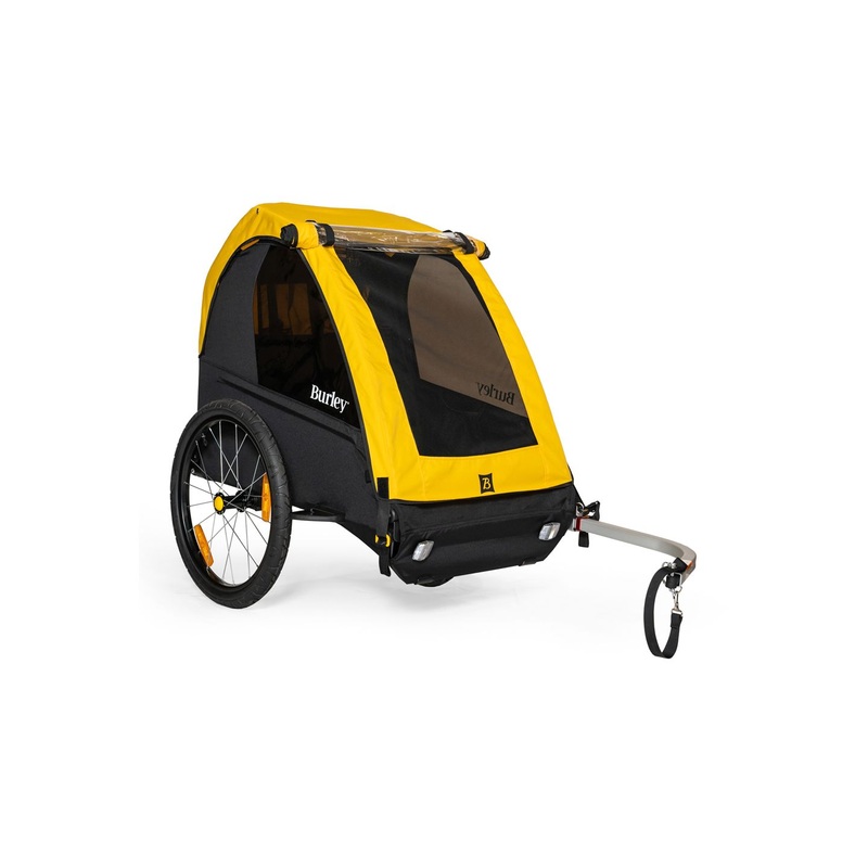 Burley Bee Child Trailer – Double Yellow