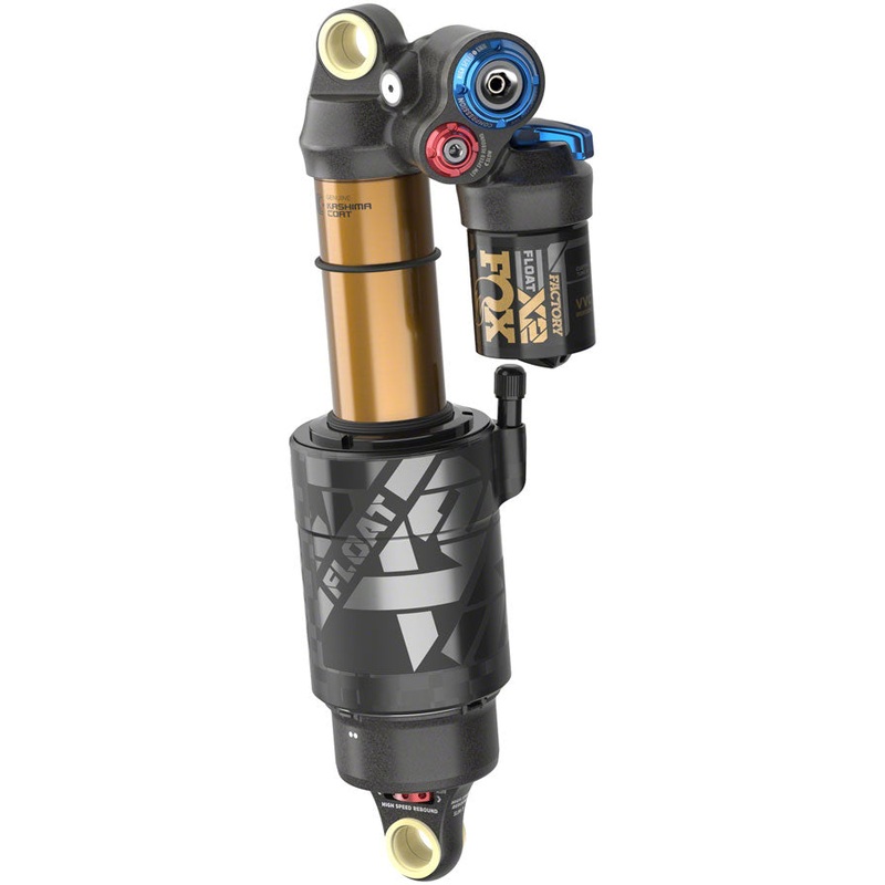 FOX FLOAT X2 Factory Rear Shock – Metric 230 x 62.5 mm 2-Position Lever Kashima Coat