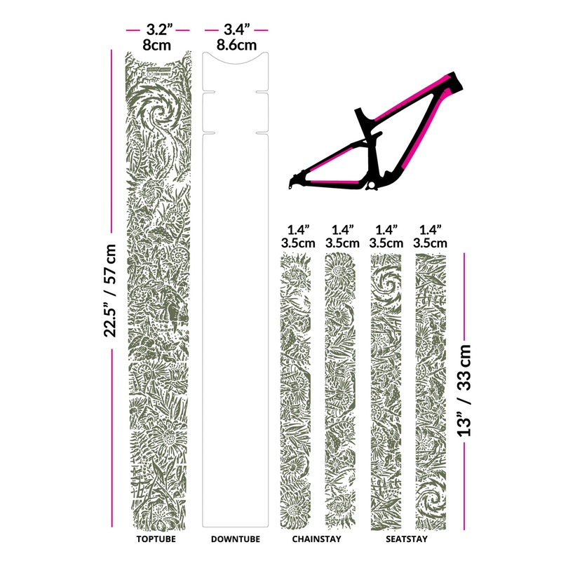 Ground Keeper Frame Keeper, Pedalhead Ivy Gloss NLS