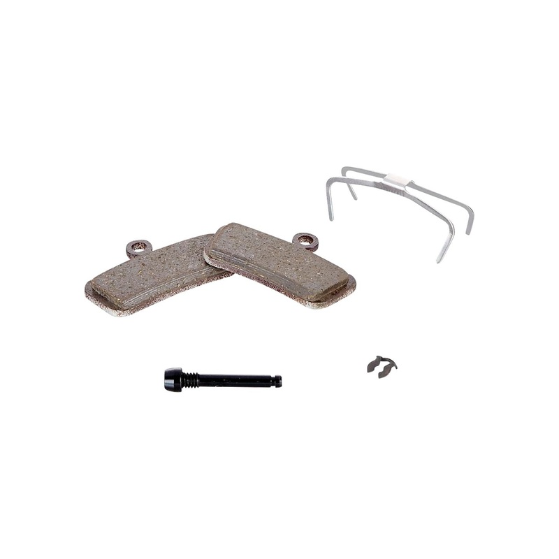 SRAM Disc Brake Pads – Organic Compound Aluminum Backed Quiet/Light For Trail Guide G2