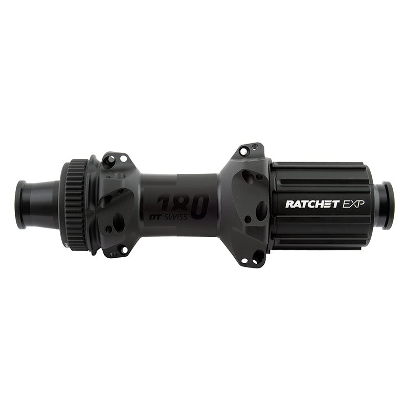 DT Swiss 180 EXP Rear Hub – 12 x 142mm Center-Lock HG 11 Road BLK 24H Straight Pull 36pt