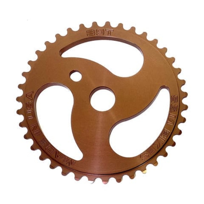 S&M Bikes Chain Saw Sprocket Dark Roast