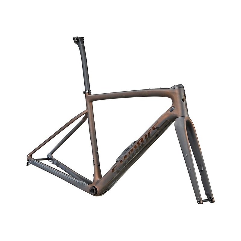 Specialized diverge S-Works frmset satin carbon/color run pearl/chrome/clean 54