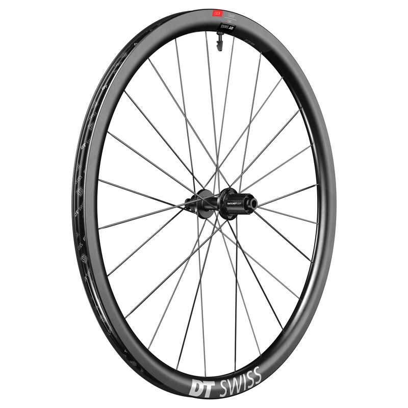 DT Swiss ERC 1100 DiCut 35 Rear Wheel – 700 12 x 142mm Center-Lock HG 11 Road/XDR BLK