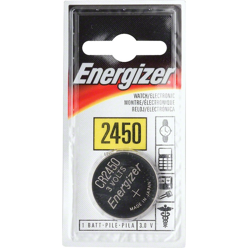 Energizer CR2450 Lithium Battery: Each