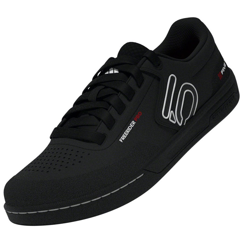 Five Ten Freerider Pro Flat Shoes – Mens Core BLK/Ftwr White/Ftwr White 12.5