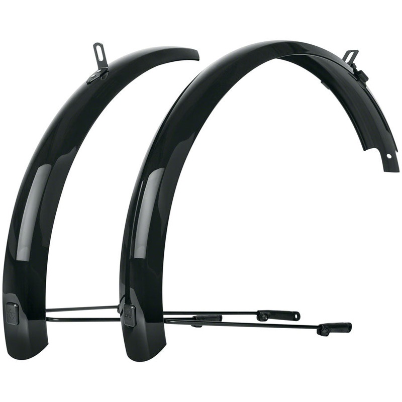 SKS B53 Bluemels Full Coverage Fender Set – 53mm, 20 x 1-1.9″, Black