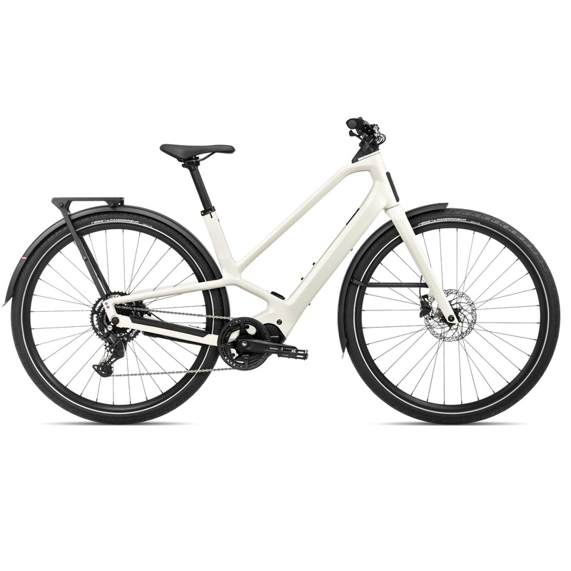 2025 Orbea DIEM 30 28mph City URBAN E-BIKES – Large, Ivory White (Gloss)