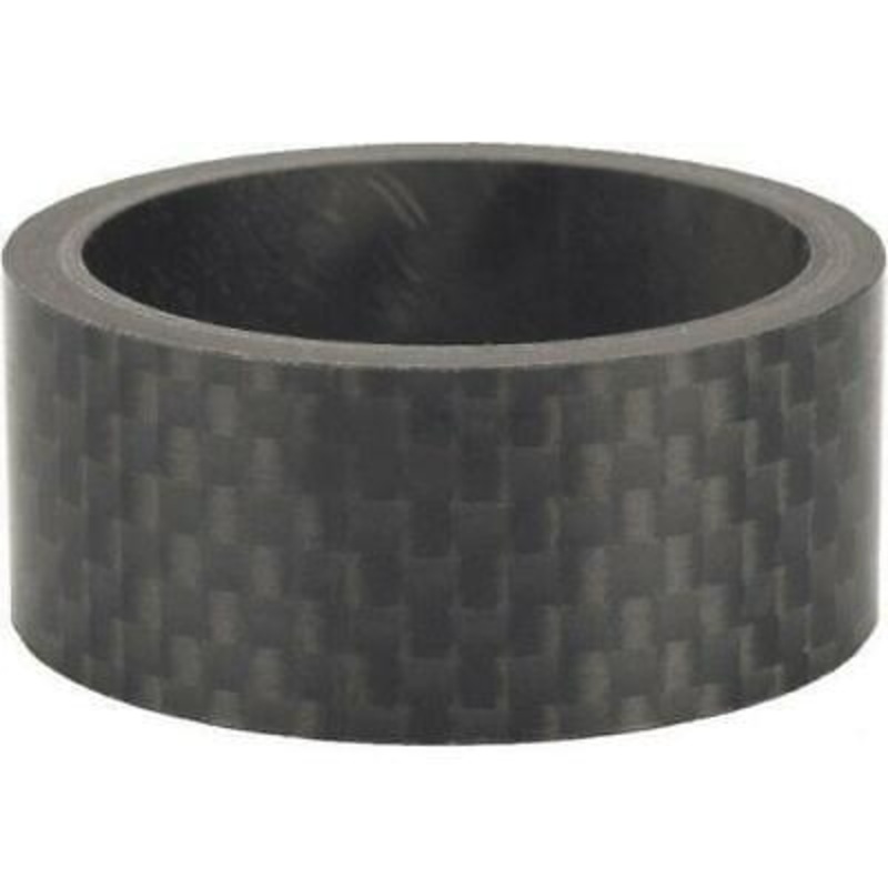 Headset Spacer 1-1/8″ Carbon Fiber Spacer 15mm Black