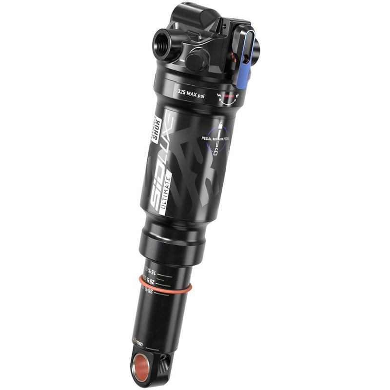 Rockshox SIDLuxe Ultimate Rear Shock 3 Position Lever – 165 x 42.5mm SoloAir, Trunnion (Includes Blue Decal) A2