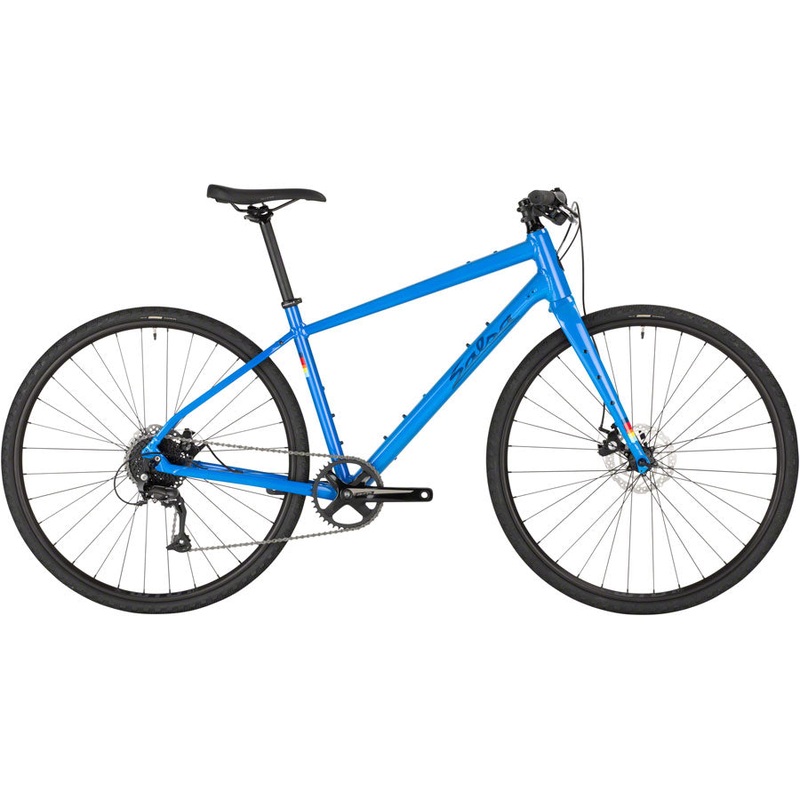 Salsa Journeyer Flat Bar Acolyte 700 Bike – 700c Aluminum Blue Small