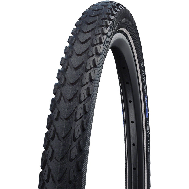 Schwalbe Marathon Mondial Hybrid Tire 700x35C Folding Clincher TravelStar DoubleDefense 67TPI Black