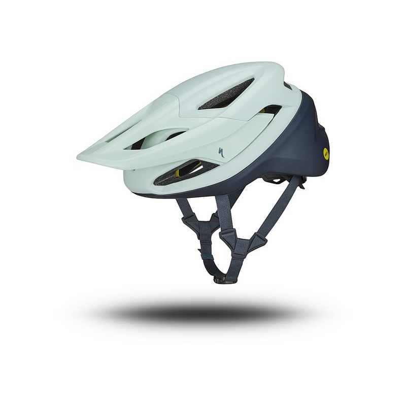Specialized camber helmet white sage/deep lake metallic l