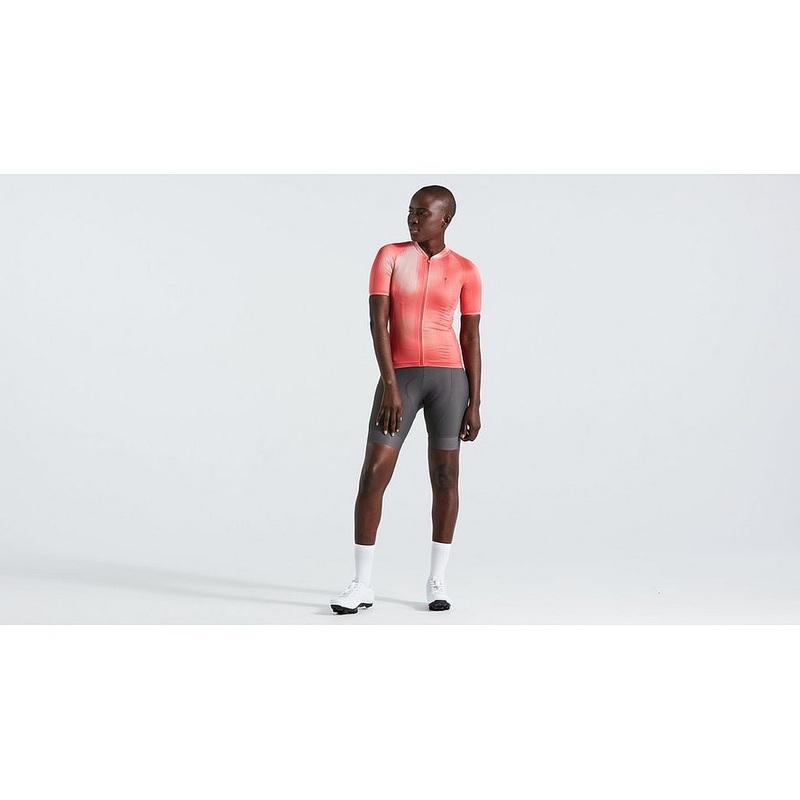 Specialized sl air distortion jersey ss wmn vivid coral xxl