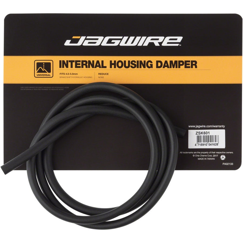 Jagwire Housing Damping Foam for Internally Routed Frames, fits 4.0-5.0mm Housing, 1.5 Meters, Black