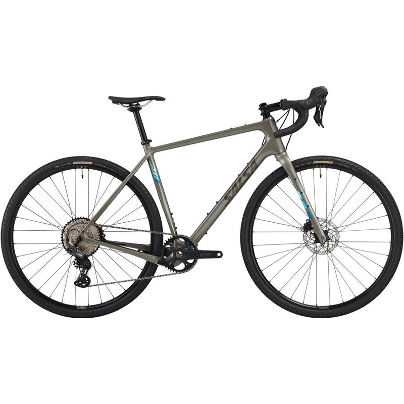 Salsa Warbird C GRX 610 1×12 Bike – 700c, Carbon, Dark Grey, 61cm