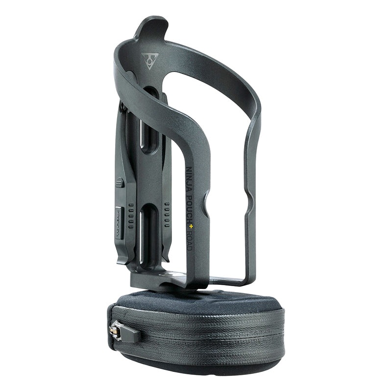 Topeak Bottle Cage Ninja Pouch+ Road Standard Composite Black Braze-on