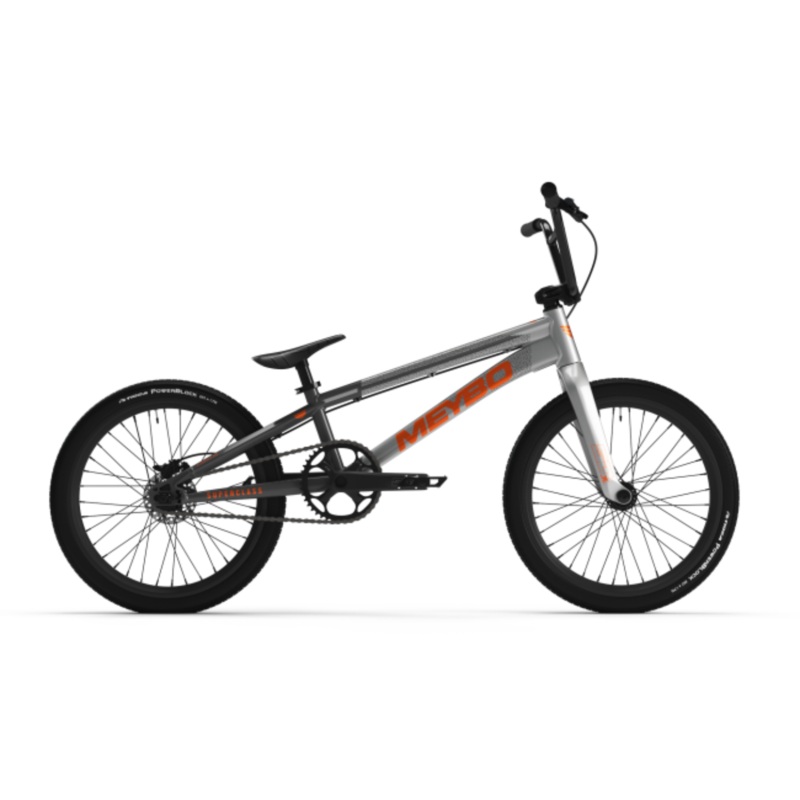 Meybo Superclass Pro 22 BMX Race Bike-Grey/Orange