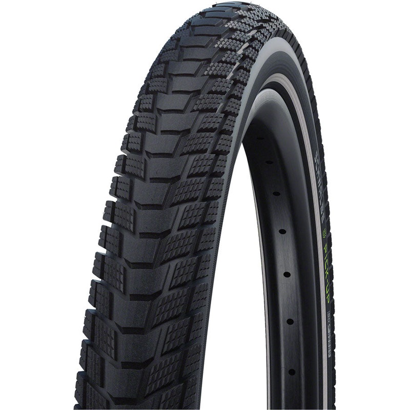 Schwalbe Pick-Up Tire – 26 x 2.15 Clincher Wire Black/Reflective Performance Line Super Defense Addix E Twin Skin E-50