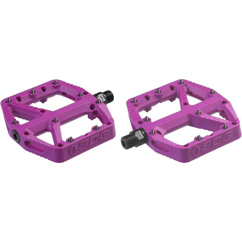SDG Comp Pedals – Platform, Composite , 9/16″ , Purple