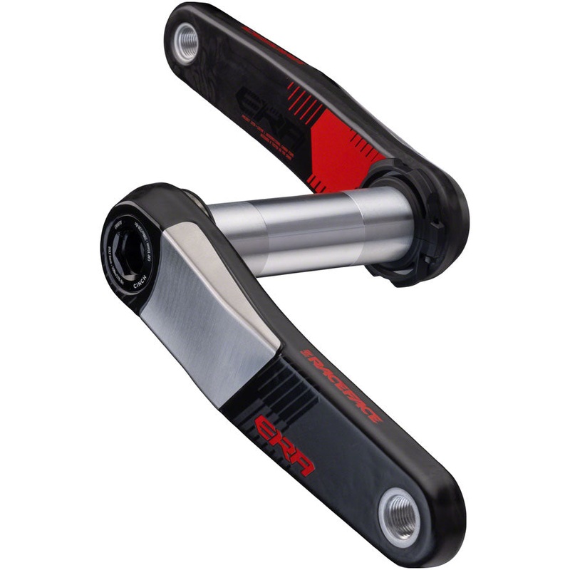 RaceFace ERA Crankset – 170mm, Direct Mount, 136mm Spindle with CINCH Interface, Carbon, Red