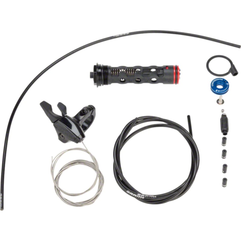 RockShox RockShox Remote Upgrade Kit, OneLoc Right/above, Left/below 10mm MC RL Damper Push to Lock, ReconGold/SektorGold (2013-2017)