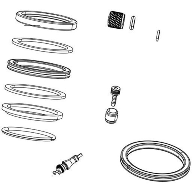 RockShox 2012 Monarch XX Rear Shock Basic Service Kit