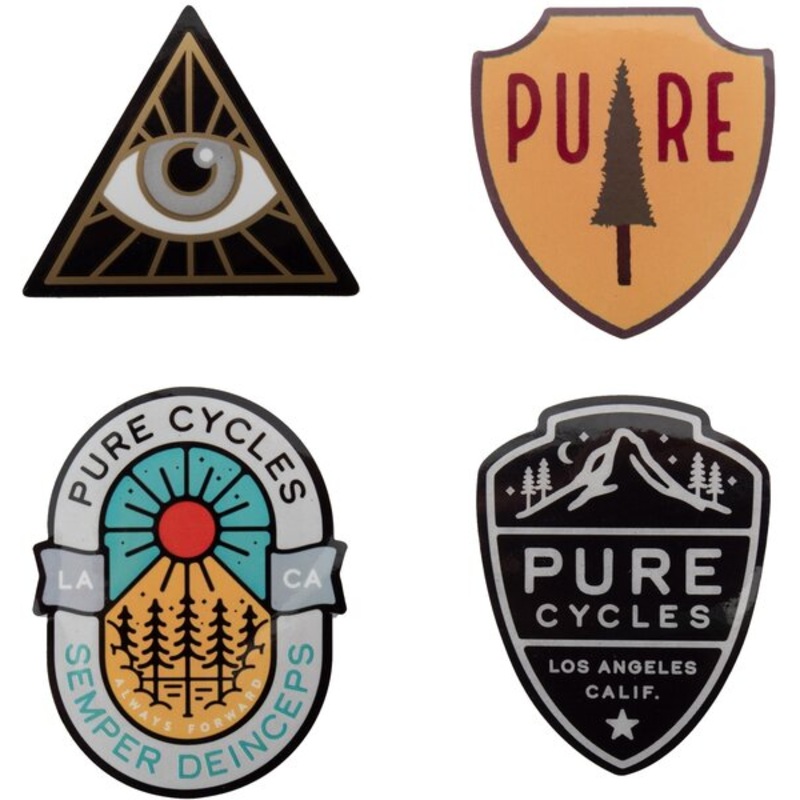 Pure Cycles Sticker Pack Assortment Three